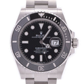 A1【送料無料】関税負担なし スイス製 高級 サブマリーナ 黒ベゼル 126610LN メンズ SS 腕時計 自動巻き 黒文字盤 未使用 銀蔵