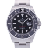 【送料無料】関税負担なし スイス製 高級 シードゥエラー 126600 メンズ SS 腕時計 自動巻き 黒文字盤 新品 銀蔵