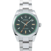 スイス製 高級 ミルガウス 116400GV V番(2009年頃製造) インテンスブラック メンズ 腕時計 自動巻き 正規新品未開封 銀蔵