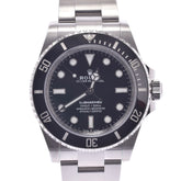 【送料無料】関税負担なし スイス製 高級 サブマリーナ 黒ベゼル 新作 124060 メンズ SS 腕時計 自動巻き 黒文字盤 未使用 銀蔵