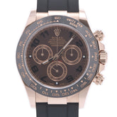 【関税負担なし】関税負担なし スイス製 高級 · 116515LN メンズ RG/ラバー 腕時計 自動巻き チョコレート文字盤 Aランク 送料無料 代金引換 銀蔵