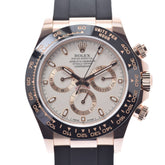 【関税負担なし】関税負担なし スイス製 高級 · 116515LN メンズ RG/ラバー 腕時計 自動巻き アイボリー文字盤 Aランク 送料無料 代金引換 銀蔵