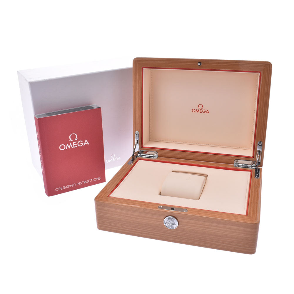 関税負担なし スイス製 シーマスター プラネットオーシャン 裏スケ 215.30.44.21.01.001 メンズ SS 腕時計 自動巻き 黒文字盤 Aランク 正規新品未開封 銀蔵