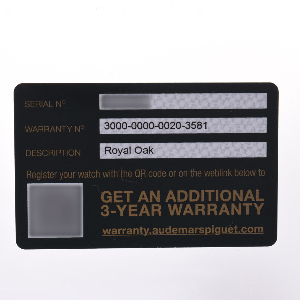 関税負担なし スイス製 高級 · 裏スケ 15500ST.OO.1220.ST.02 メンズ SS 腕時計 自動巻き グレー文字盤 新同 正規新品未開封 銀蔵