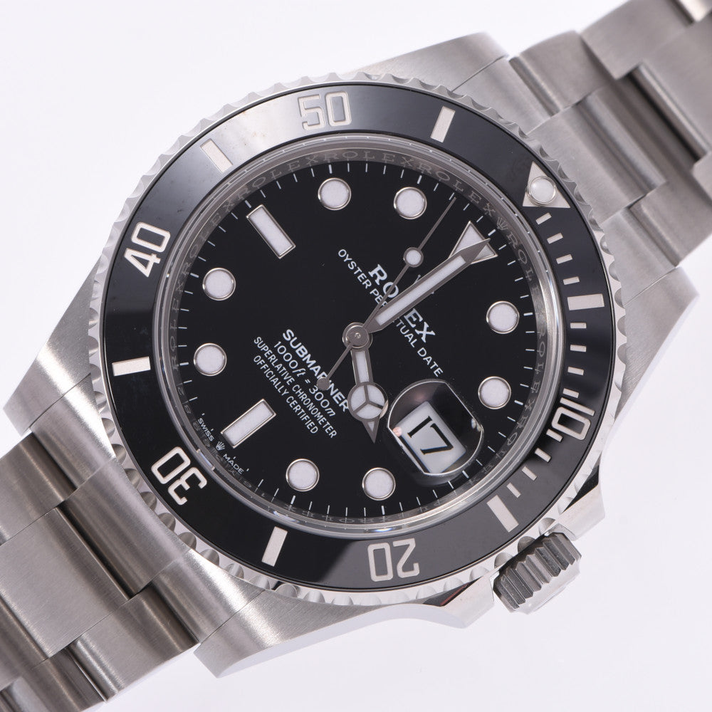 A1【送料無料】関税負担なし スイス製 高級 サブマリーナ 黒ベゼル 126610LN メンズ SS 腕時計 自動巻き 黒文字盤 未使用 銀蔵