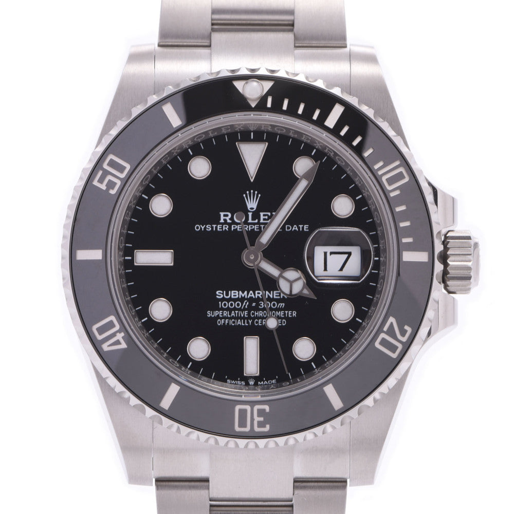 A1【送料無料】関税負担なし スイス製 高級 サブマリーナ 黒ベゼル 126610LN メンズ SS 腕時計 自動巻き 黒文字盤 未使用 銀蔵