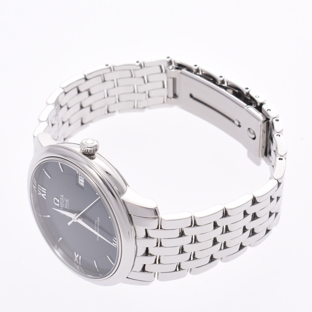 関税負担なし スイス製 デビル コーアクシャル 424.10.37.20.03.001 メンズ SS 腕時計 自動巻き 青文字盤 Aランク 正規新品未開封 銀蔵