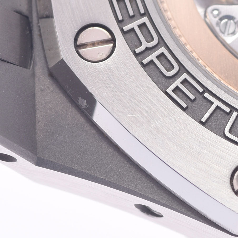 関税負担なし スイス製 高級 · パーペチュアル 裏スケ 26574ST.OO.1220ST.02 メンズ SS 腕時計 自動巻き ブルー文字盤 Aランク 正規新品未開封 銀蔵