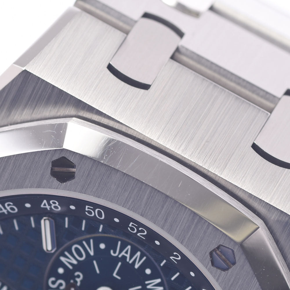 関税負担なし スイス製 高級 · パーペチュアル 裏スケ 26574ST.OO.1220ST.02 メンズ SS 腕時計 自動巻き ブルー文字盤 Aランク 正規新品未開封 銀蔵