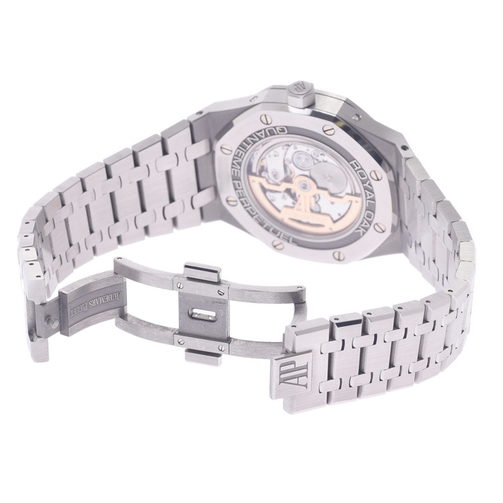 関税負担なし スイス製 高級 · パーペチュアル 裏スケ 26574ST.OO.1220ST.02 メンズ SS 腕時計 自動巻き ブルー文字盤 Aランク 正規新品未開封 銀蔵