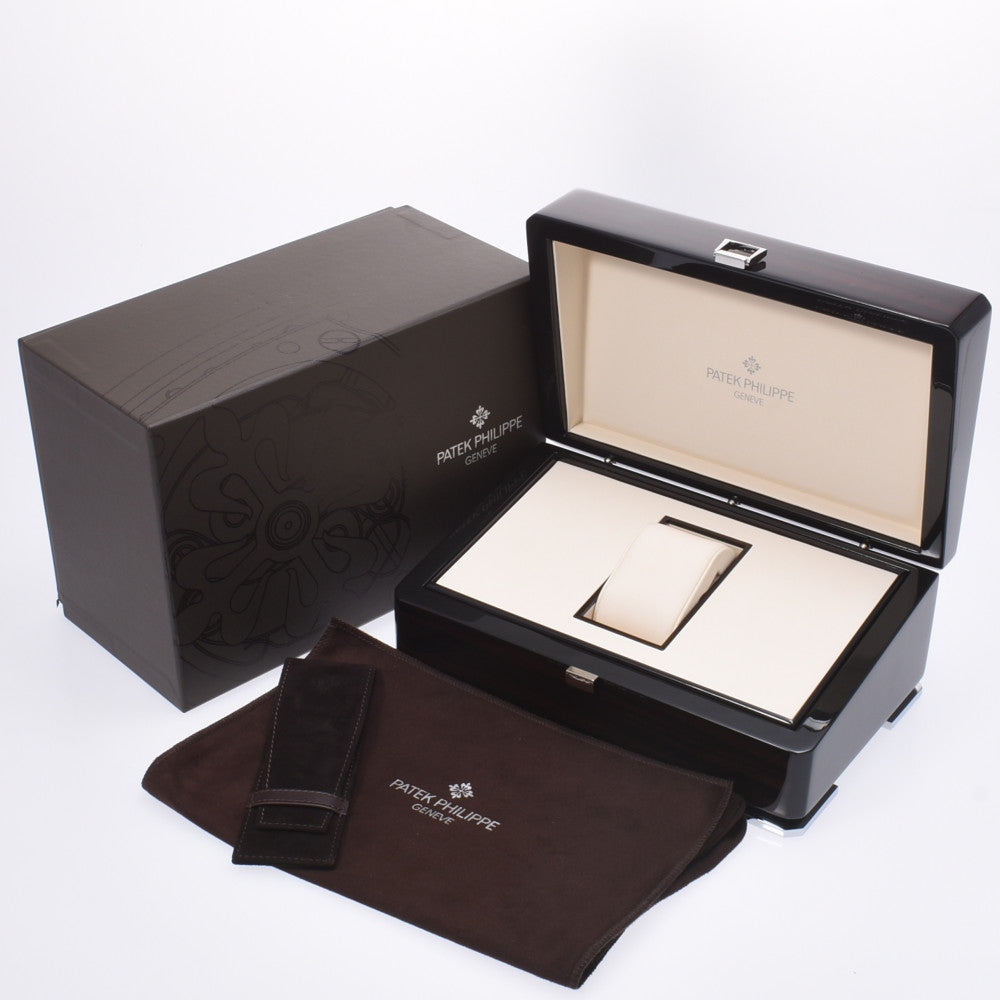 【送料無料】関税負担なし スイス製 高級 · 新品ベルト 5726A-001 メンズ SS/革 腕時計 自動巻き 黒文字盤 Aランク 正規新品未開封 銀蔵