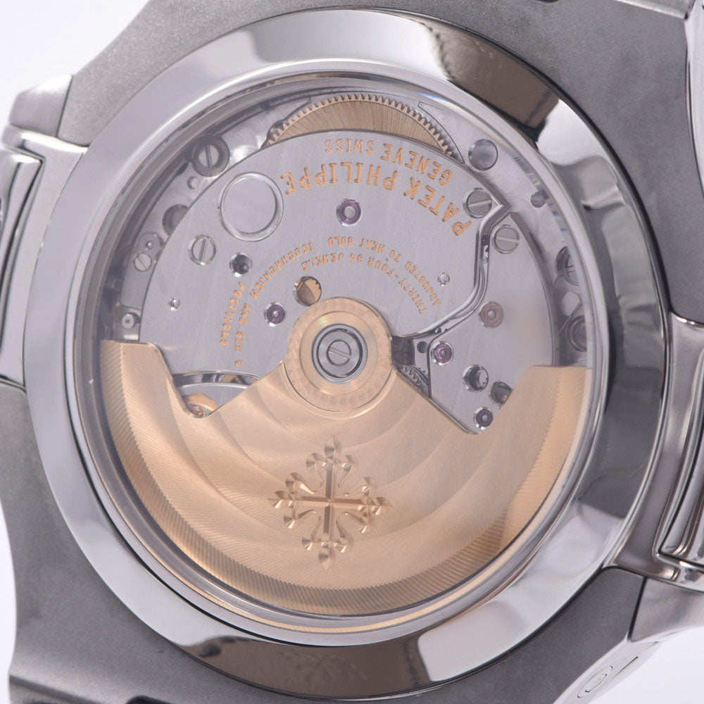 【送料無料】関税負担なし スイス製 高級 · 新品ベルト 5726A-001 メンズ SS/革 腕時計 自動巻き 黒文字盤 Aランク 正規新品未開封 銀蔵