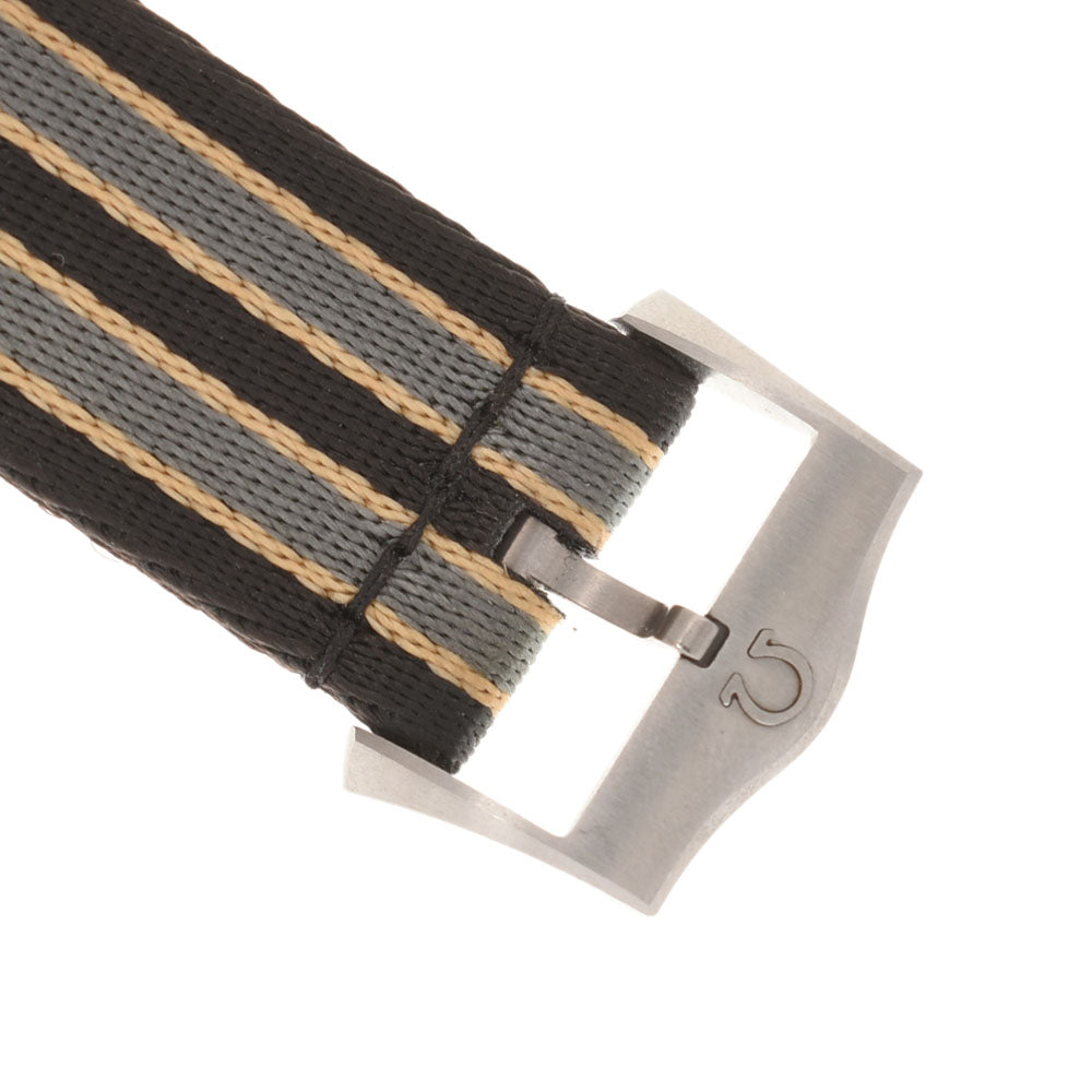 関税負担なし スイス製 シーマスター ダイバー300M 007エディショ﻿ン 210.92.42.20.01.001 メンズ TI/ナイロン 腕時計 自動巻き ブラウン文字盤 Aランク 正規新品未開封 銀蔵