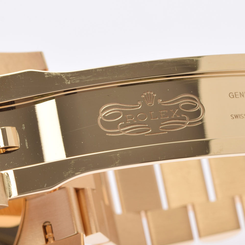 【送料無料】関税負担なし スイス製 高級 デイデイト40 228238 メンズ YG 腕時計 自動巻き ブラック文字盤 未使用 銀蔵