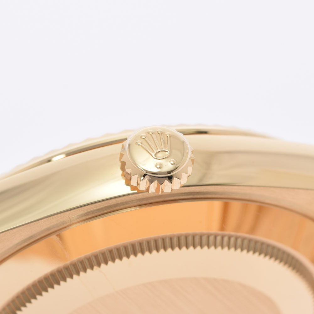 【送料無料】関税負担なし スイス製 高級 デイデイト40 228238 メンズ YG 腕時計 自動巻き ブラック文字盤 未使用 銀蔵