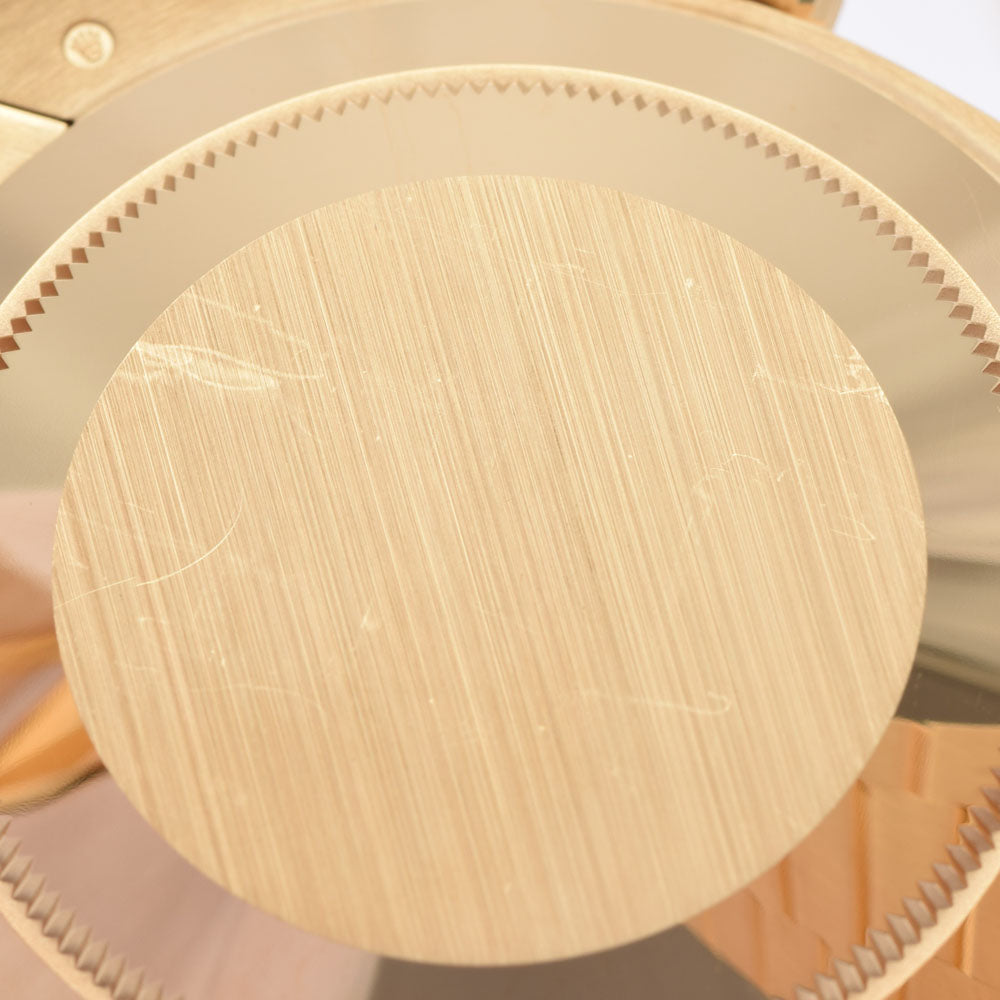 【送料無料】関税負担なし スイス製 高級 デイデイト40 228238 メンズ YG 腕時計 自動巻き ブラック文字盤 未使用 銀蔵