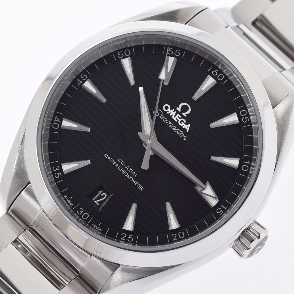 関税負担なし スイス製 シーマスター コーアクシャルアクアテア 220.10.41.21.01.001 メンズ SS 腕時計 自動巻き 黒文字盤 Aランク 正規新品未開封 銀蔵