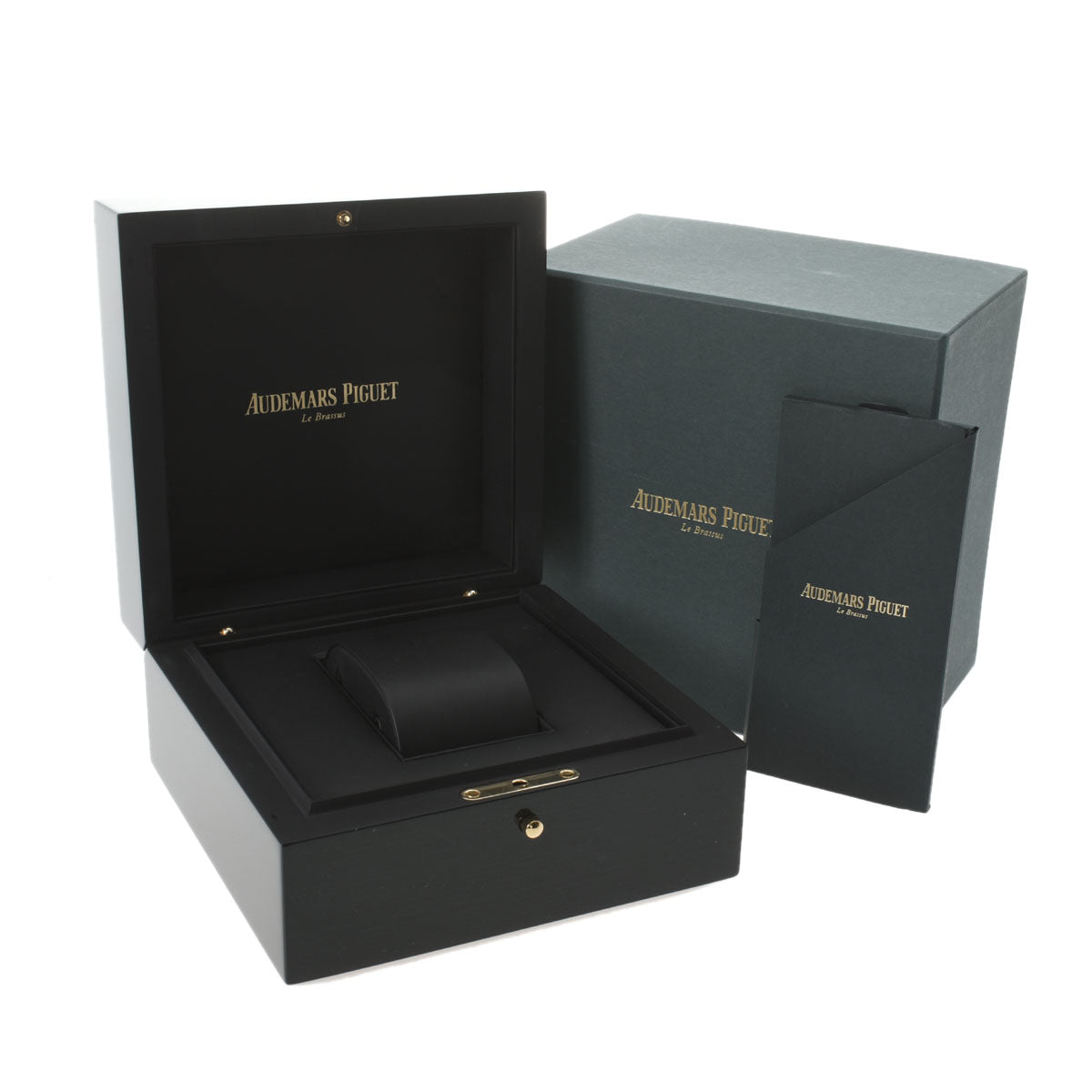 関税負担なし スイス製 高級 · 15500ST.OO.1220ST.03 メンズ SS 腕時計 自動巻き 黒文字盤 Aランク 正規新品未開封 銀蔵