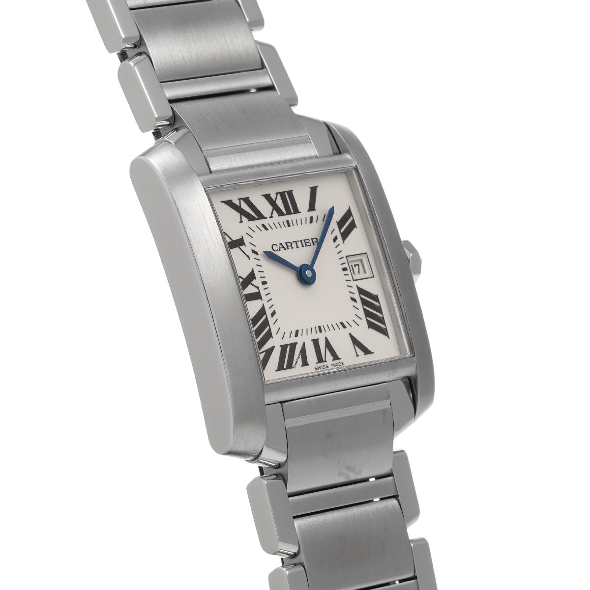 フランス製 高級 タンク フランセーズ MM W51011Q3 アイボリー ボーイズ 腕時計 クォーツ 正規新品未開封 銀蔵