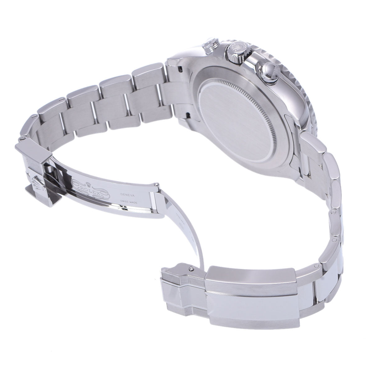 【送料無料】関税負担なし スイス製 高級 ヨットマスター2 2023年8月 116680 メンズ SS 腕時計 自動巻き ホワイト文字盤 未使用 銀蔵