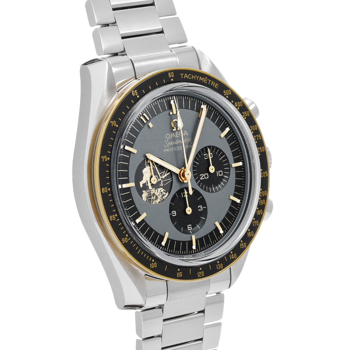 スイス製 クロノグラフ · 6969本限定 310.20.42.50.01.001 グレー/ブラック メンズ 腕時計 手巻き 銀蔵