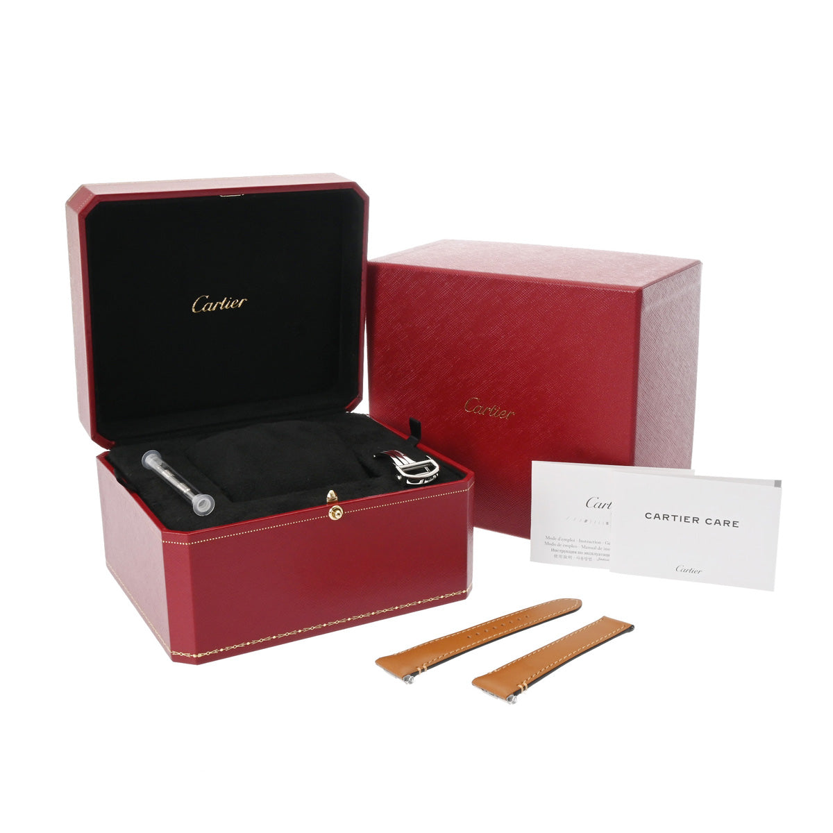 関税負担なし フランス製 高級 サントス ドゥ フランス製 高級　MM WSSA0029 ユニセックス 腕時計 自動巻き Aランク 正規新品未開封 銀蔵