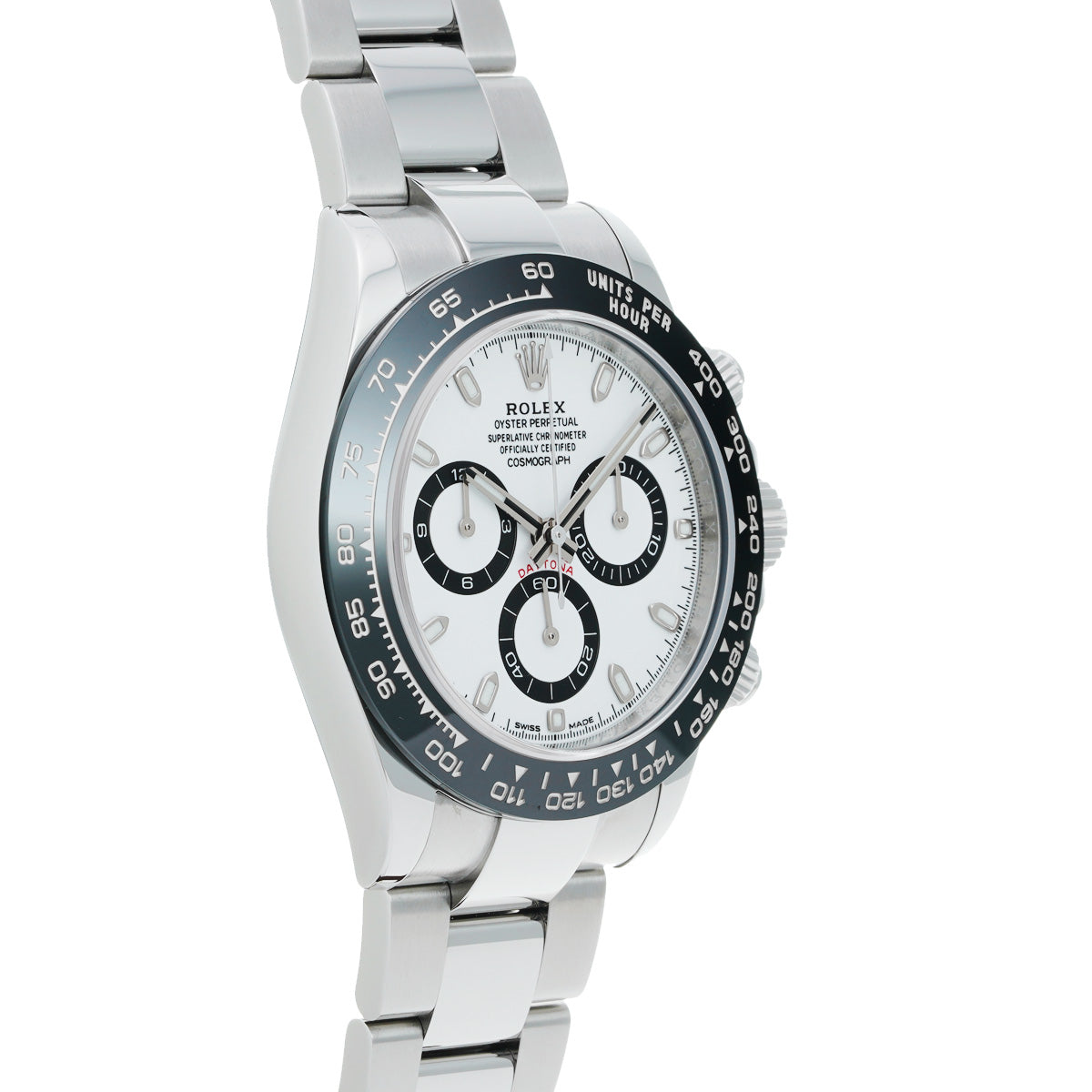 スイス製 高級 コスモグラフ · 2017年9月 116500LN ランダムシリアル ホワイト メンズ 腕時計 自動巻き 正規新品未開封 銀蔵