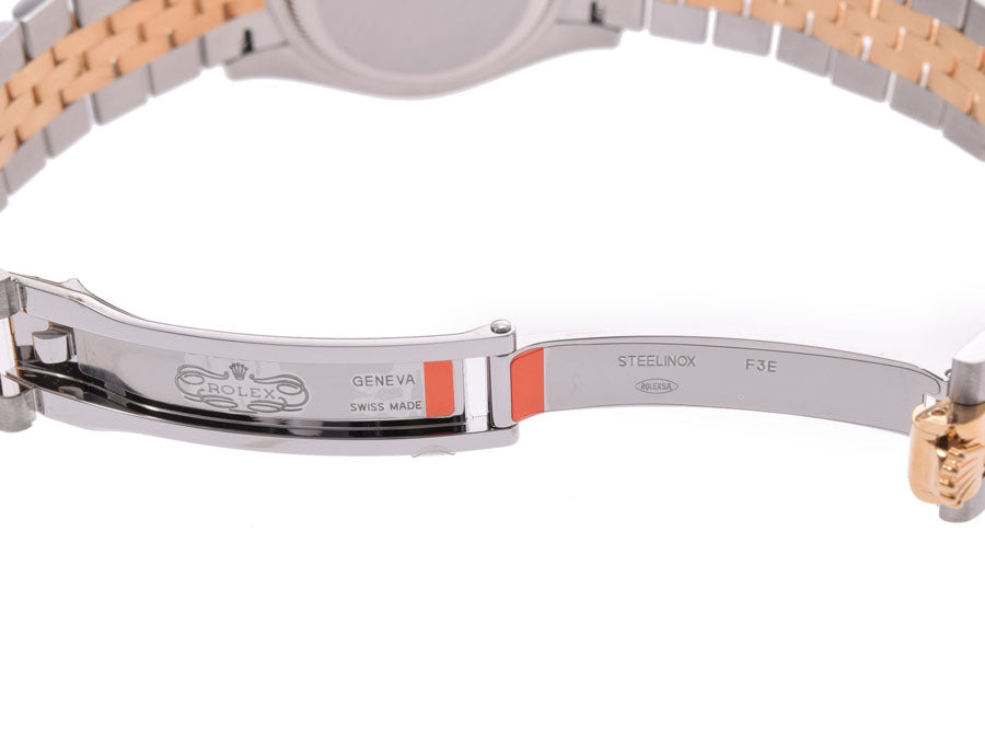 スイス製 高級 · 279173G 10Pダイヤ グリーン文字盤 ランダム番 レディース SS/YG 自動巻 時計 未使用 美品 関税負担なし 箱 新ギャラ 送料無料 代金引換 銀蔵