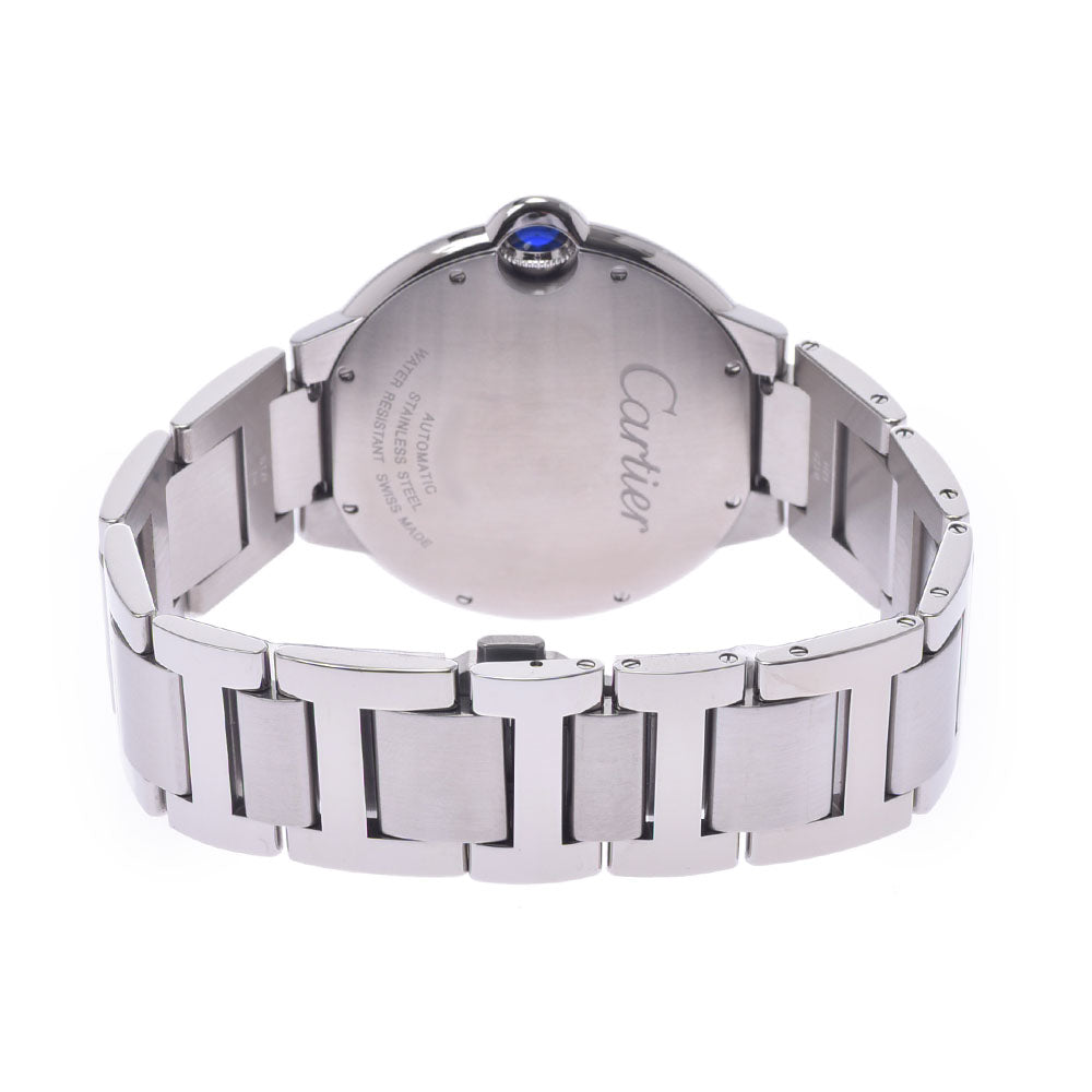 関税負担なし フランス製 高級 · LM W69012Z4 メンズ SS 腕時計 自動巻き シルバー文字盤 未使用 銀蔵