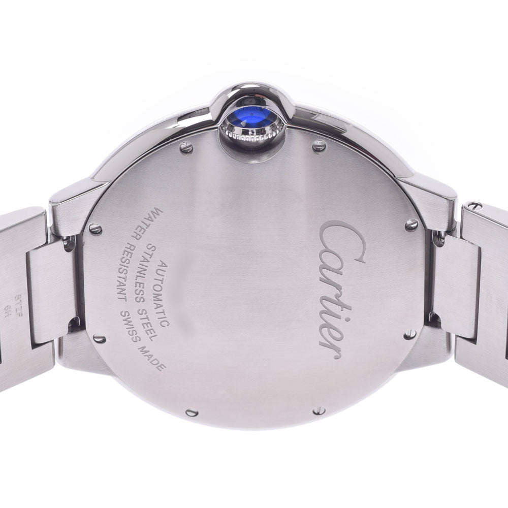 関税負担なし フランス製 高級 · LM W69012Z4 メンズ SS 腕時計 自動巻き シルバー文字盤 未使用 銀蔵