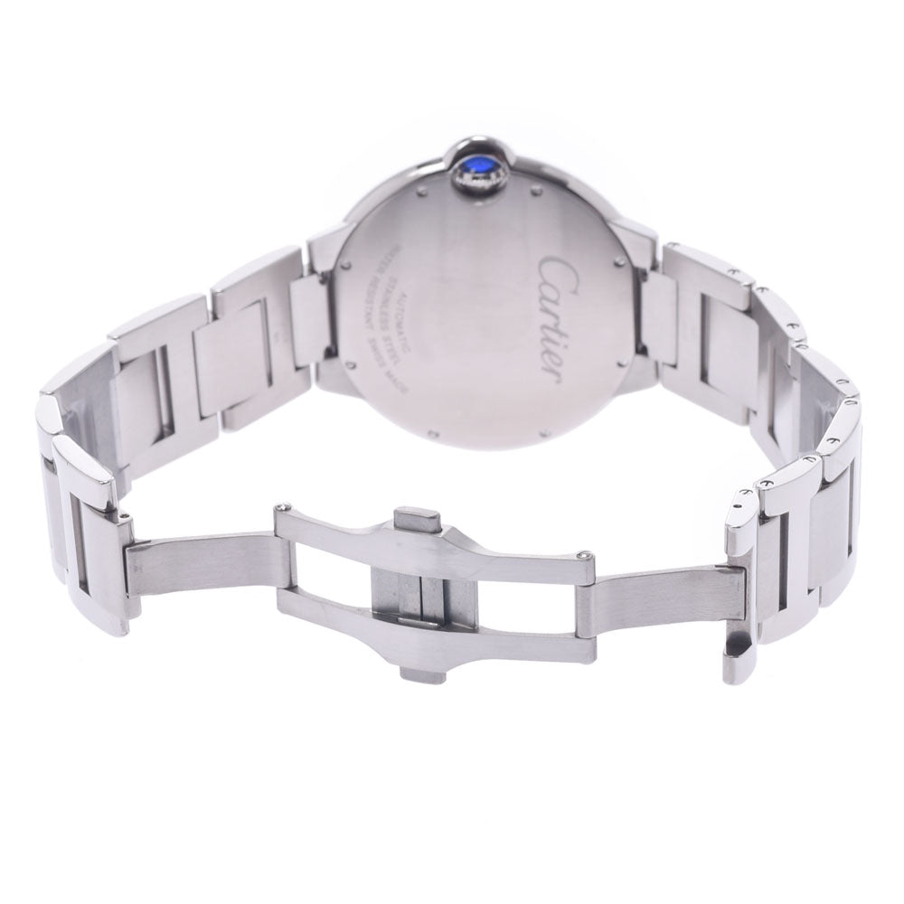 関税負担なし フランス製 高級 · LM W69012Z4 メンズ SS 腕時計 自動巻き シルバー文字盤 未使用 銀蔵