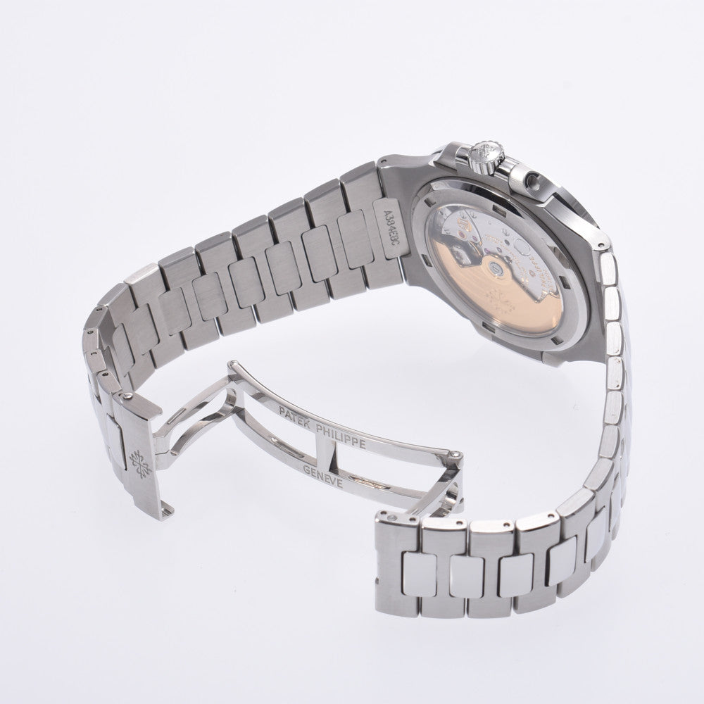 関税負担なし スイス製 高級 · 5711/1A-010 メンズ SS 腕時計 自動巻き ブラックブルー文字盤 Aランク 正規新品未開封 銀蔵