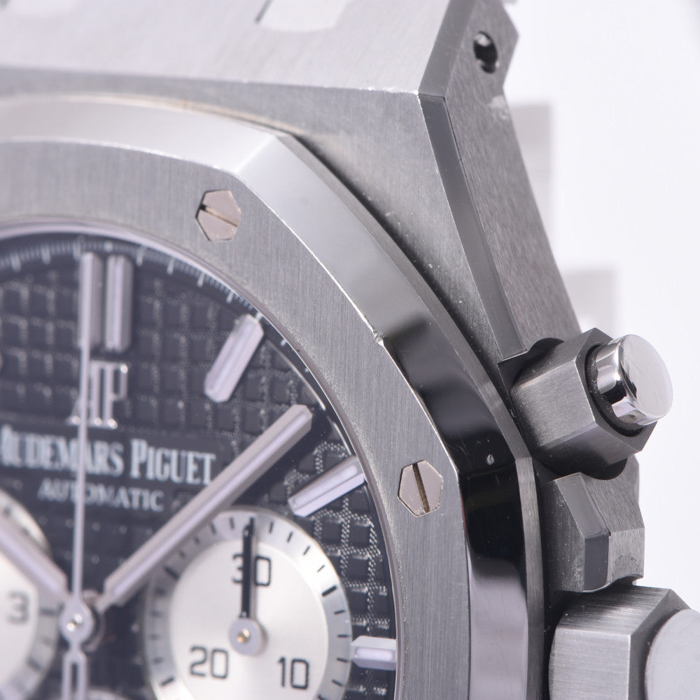 【送料無料】関税負担なし スイス製 高級 · クロノグラフ 26331ST.OO.1220ST.02 メンズ SS 腕時計 自動巻き 黒/シルバー文字盤 Aランク 正規新品未開封 銀蔵