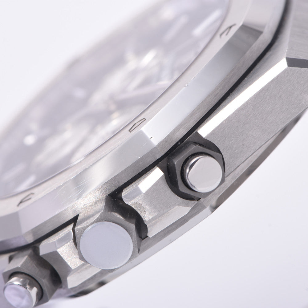 【送料無料】関税負担なし スイス製 高級 · クロノグラフ 26331ST.OO.1220ST.02 メンズ SS 腕時計 自動巻き 黒/シルバー文字盤 Aランク 正規新品未開封 銀蔵