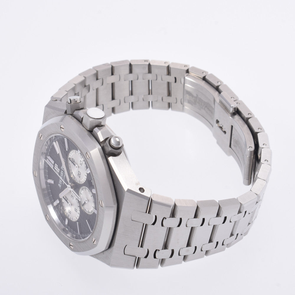 【送料無料】関税負担なし スイス製 高級 · クロノグラフ 26331ST.OO.1220ST.02 メンズ SS 腕時計 自動巻き 黒/シルバー文字盤 Aランク 正規新品未開封 銀蔵