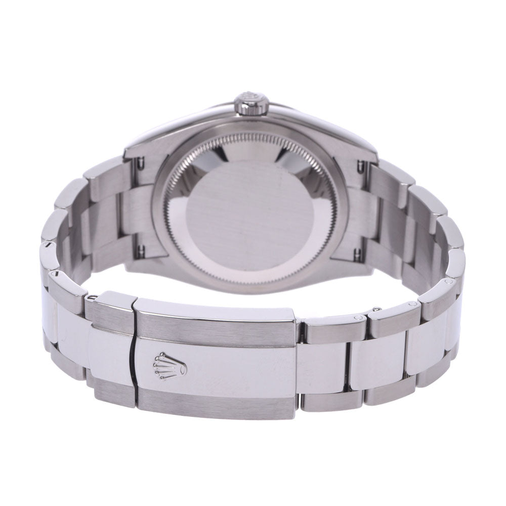 【送料無料】関税負担なし スイス製 高級 デイトジャスト 10Pダイヤ 126234G メンズ SS 腕時計 自動巻き ピンク彫りコンピューター文字盤 未使用 銀蔵