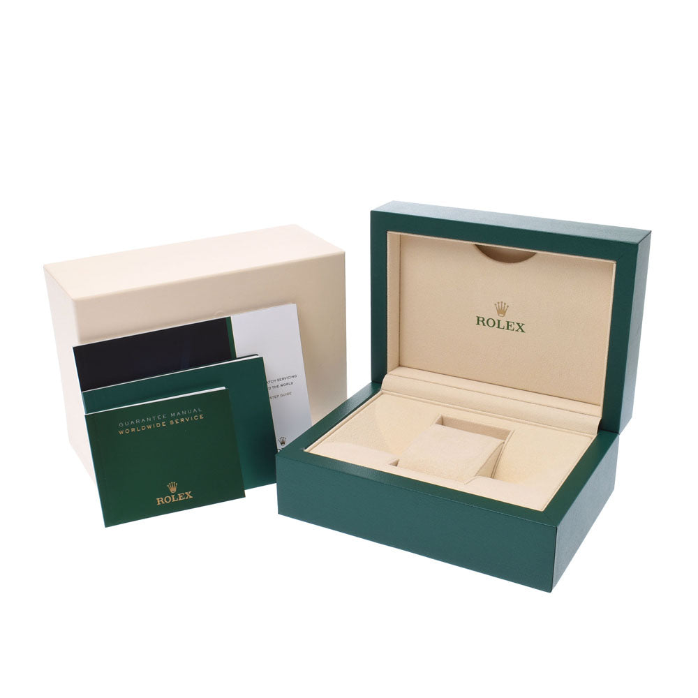 【送料無料】関税負担なし スイス製 高級 デイトジャスト 10Pダイヤ 126234G メンズ SS 腕時計 自動巻き ピンク彫りコンピューター文字盤 未使用 銀蔵