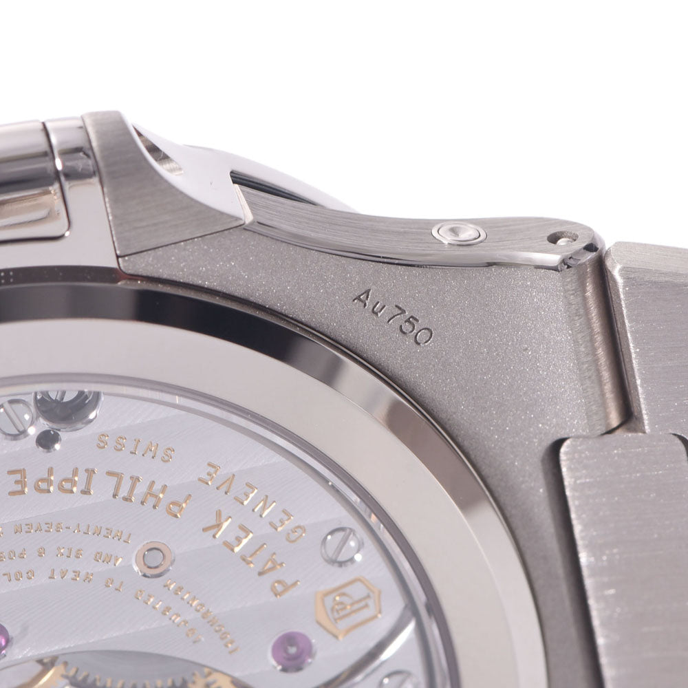 【2021年7月未使用】関税負担なし スイス製 高級 · パーペチュアルカレンダー 5740/1G-001 WG 時計 自動巻き ブルー文字盤 未使用 銀蔵