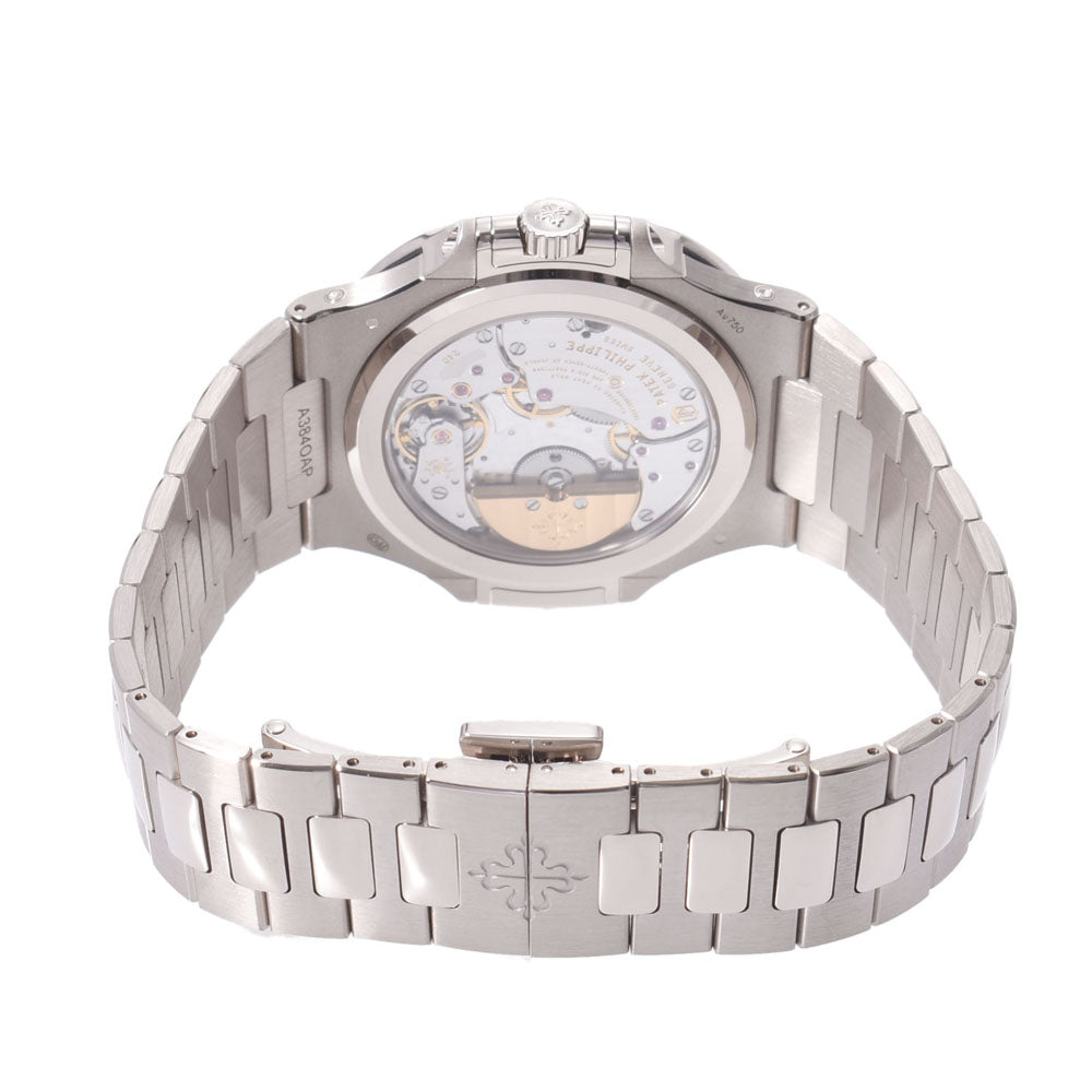 【2021年7月未使用】関税負担なし スイス製 高級 · パーペチュアルカレンダー 5740/1G-001 WG 時計 自動巻き ブルー文字盤 未使用 銀蔵