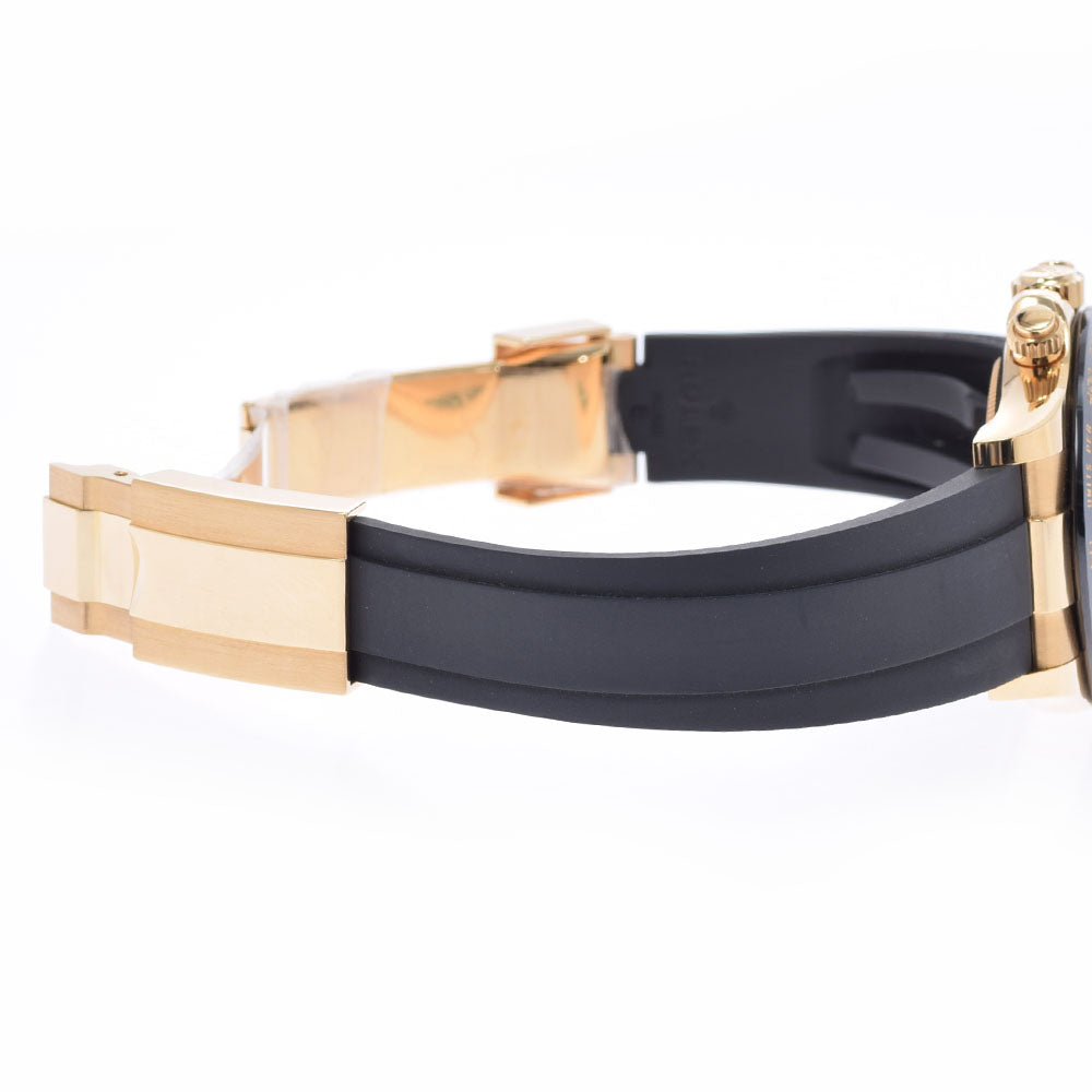 【送料無料】関税負担なし スイス製 高級 コスモグラフ · 116518LN メンズ YG/ラバー 腕時計 自動巻き 白文字盤 未使用 銀蔵