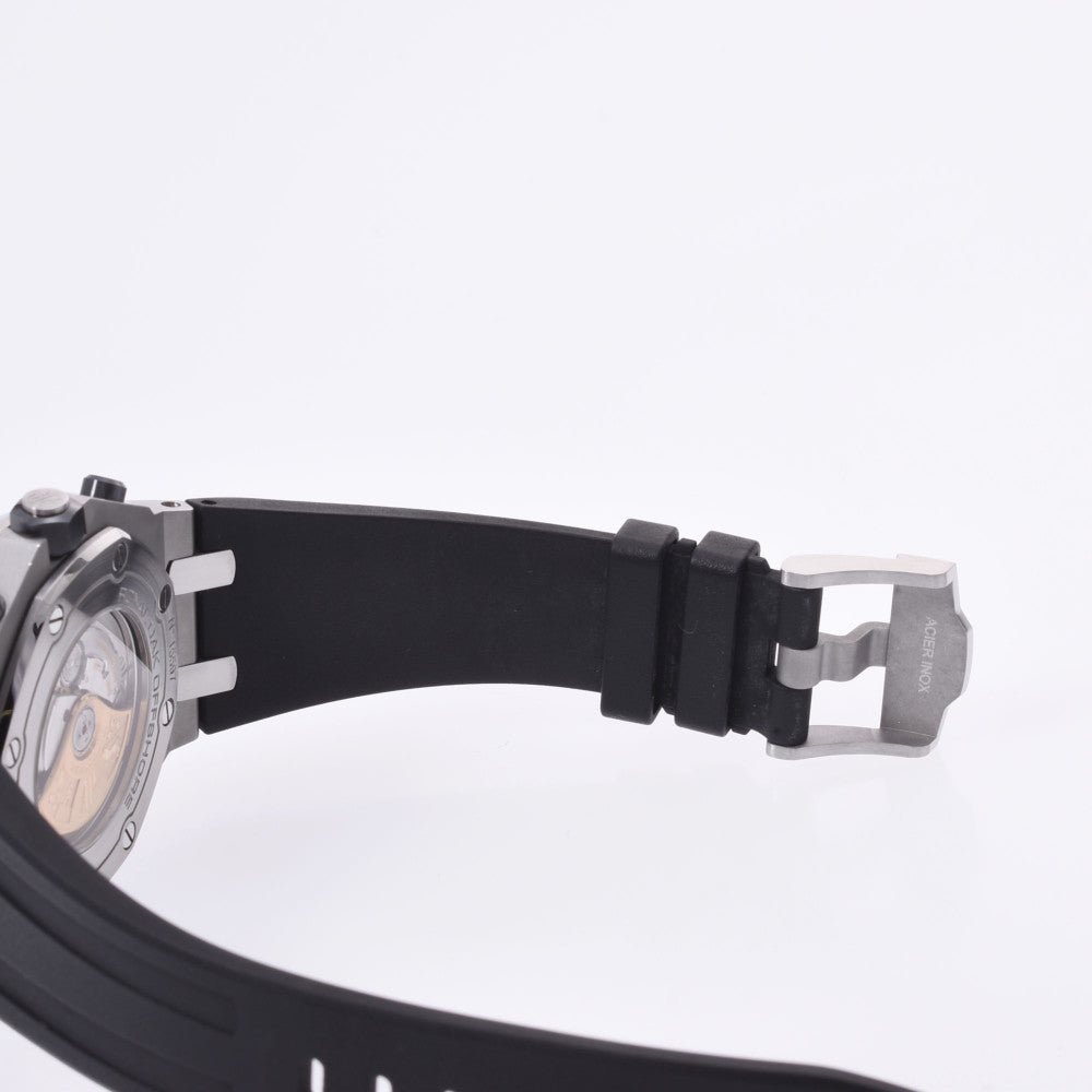 【送料無料】関税負担なし スイス製 高級 · · クロノ 26470ST.OO.A104CR.01 メンズ SS/ラバー 腕時計 自動巻き グレー文字盤 Aランク 正規新品未開封 銀蔵