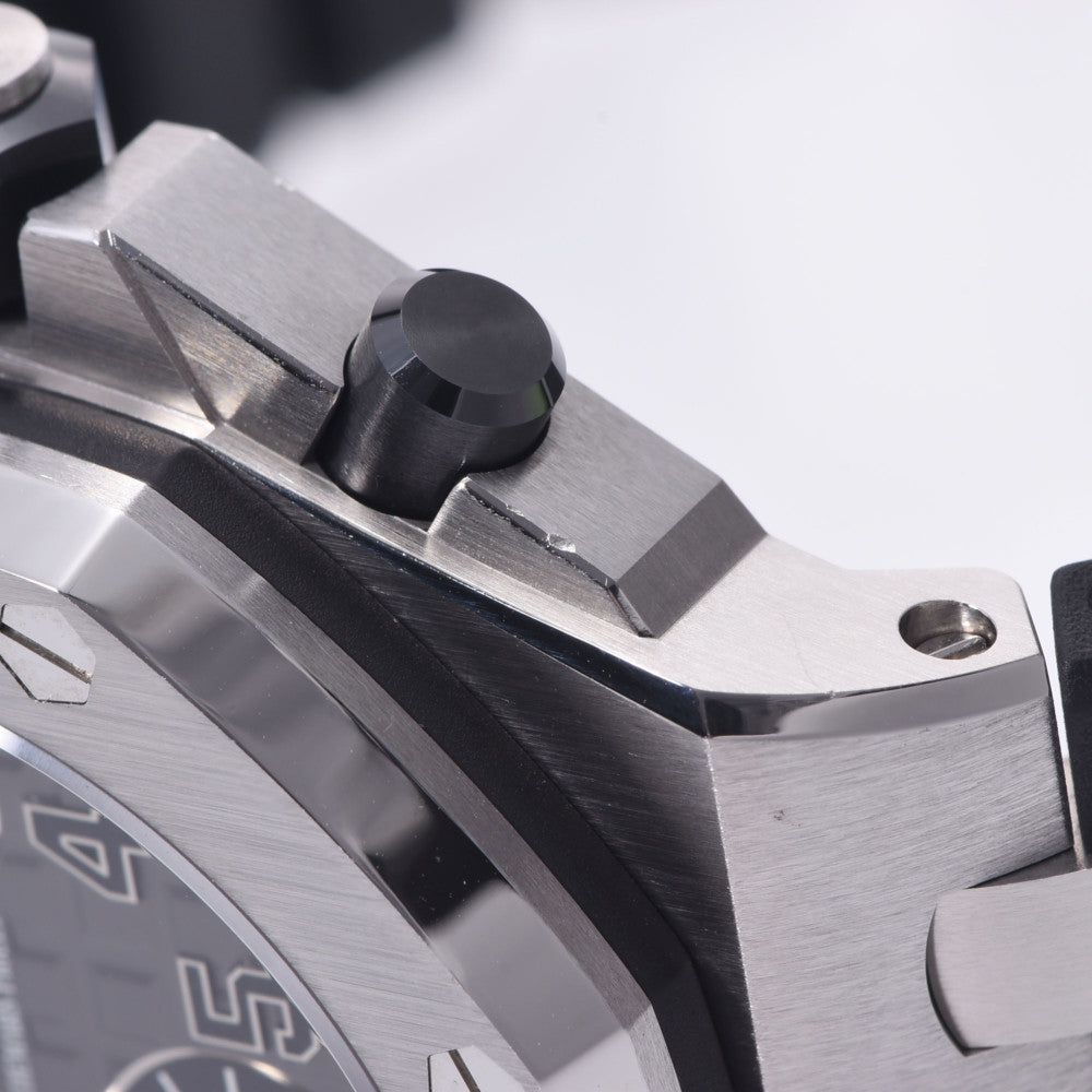 【送料無料】関税負担なし スイス製 高級 · · クロノ 26470ST.OO.A104CR.01 メンズ SS/ラバー 腕時計 自動巻き グレー文字盤 Aランク 正規新品未開封 銀蔵