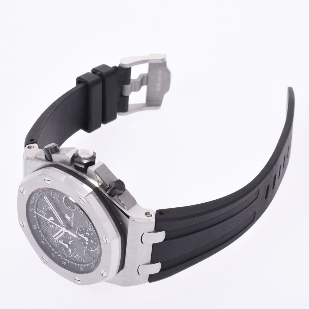 【送料無料】関税負担なし スイス製 高級 · · クロノ 26470ST.OO.A104CR.01 メンズ SS/ラバー 腕時計 自動巻き グレー文字盤 Aランク 正規新品未開封 銀蔵