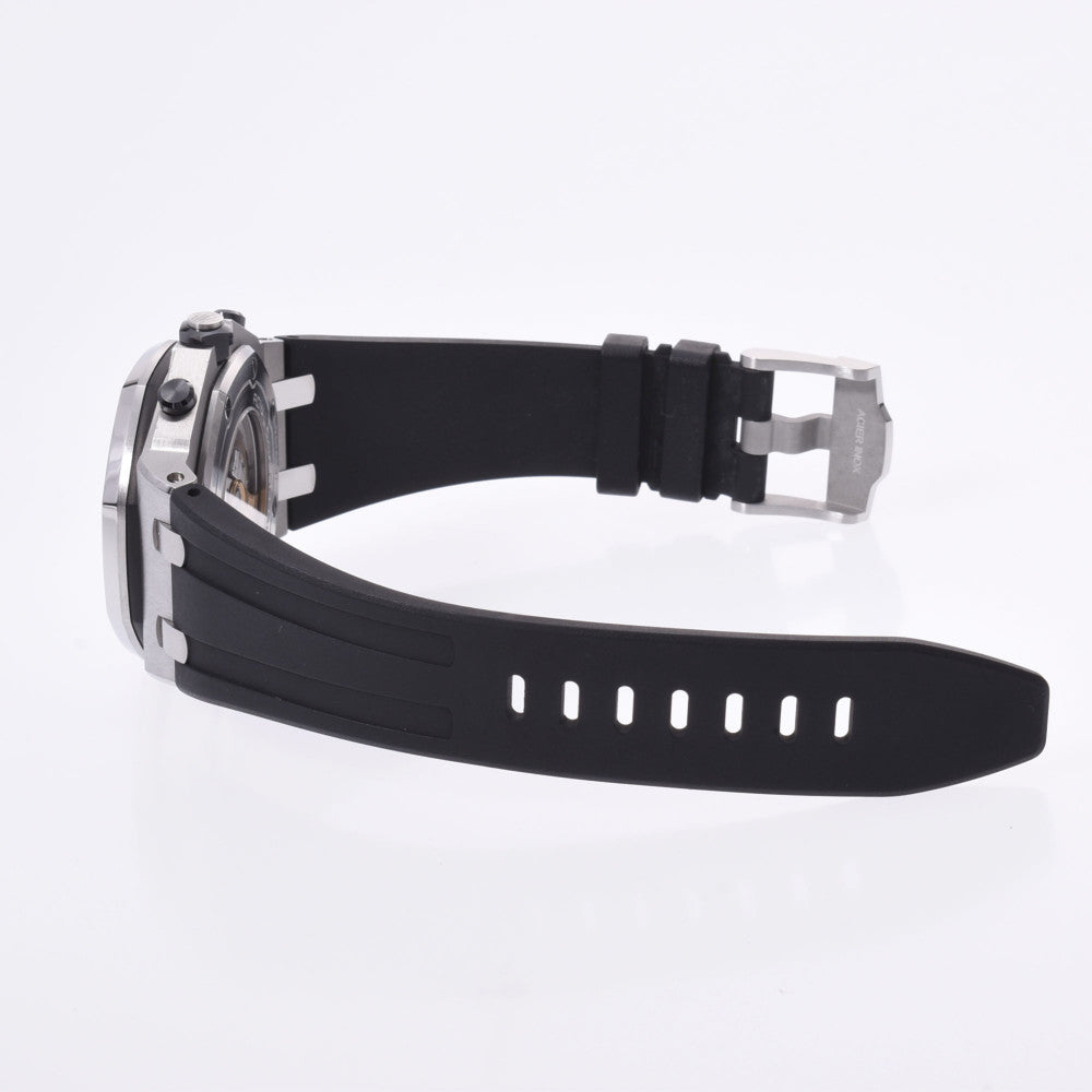 【送料無料】関税負担なし スイス製 高級 · · クロノ 26470ST.OO.A104CR.01 メンズ SS/ラバー 腕時計 自動巻き グレー文字盤 Aランク 正規新品未開封 銀蔵