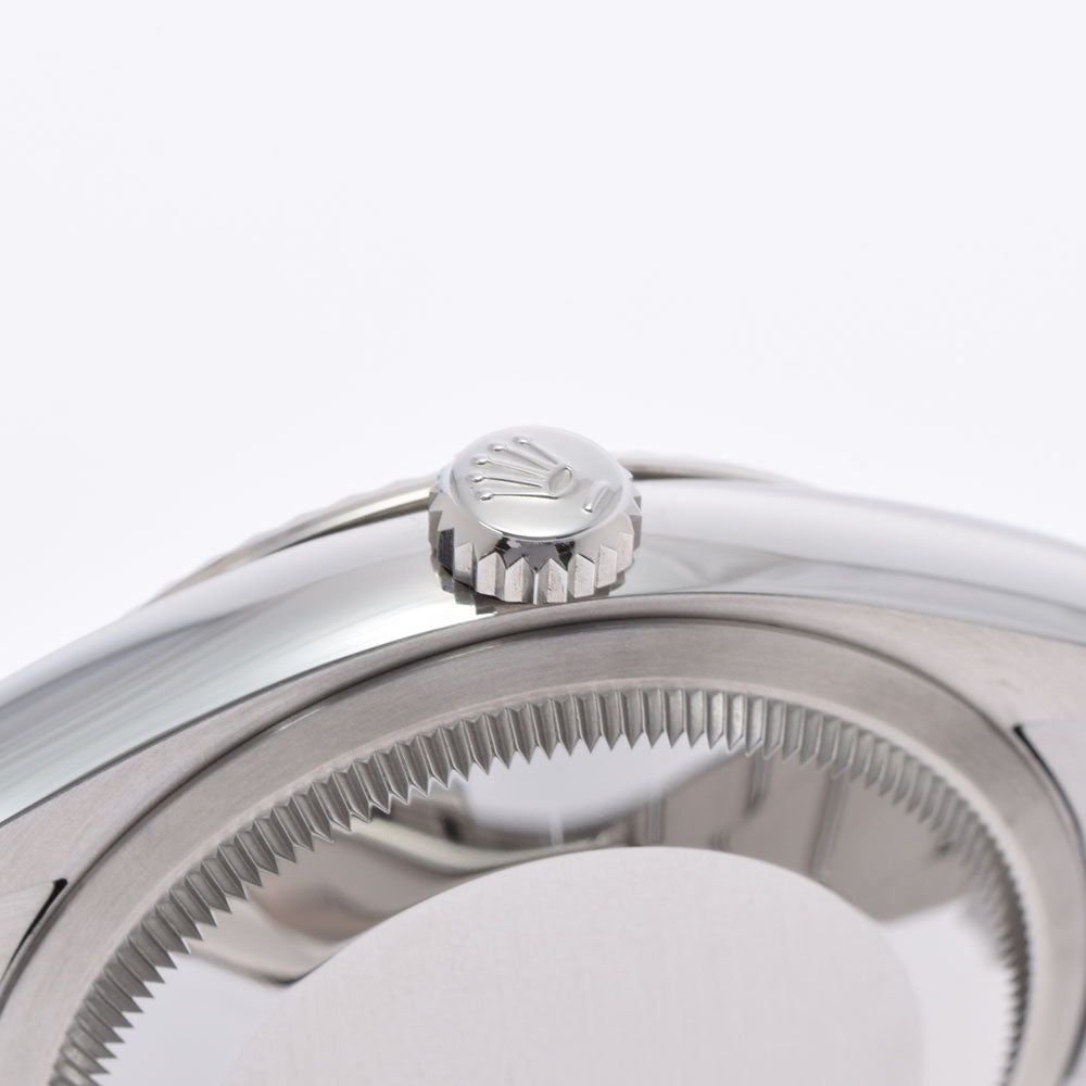 【送料無料】関税負担なし スイス製 高級 デイトジャスト 126234 メンズ SS/WG 腕時計 自動巻き ミントグリーン文字盤 未使用 銀蔵