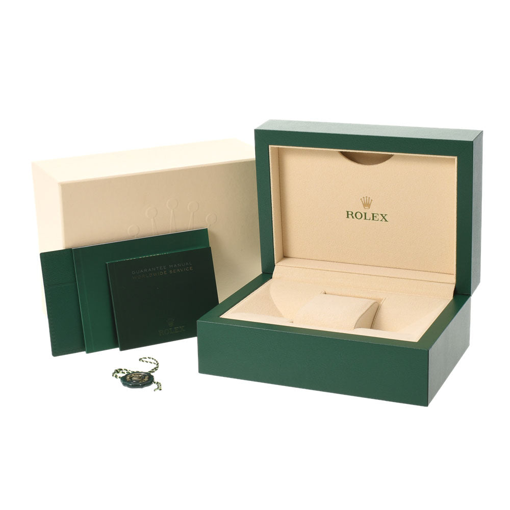 【送料無料】関税負担なし スイス製 高級 デイトジャスト 126234 メンズ SS/WG 腕時計 自動巻き 白文字盤 Aランク 正規新品未開封 銀蔵