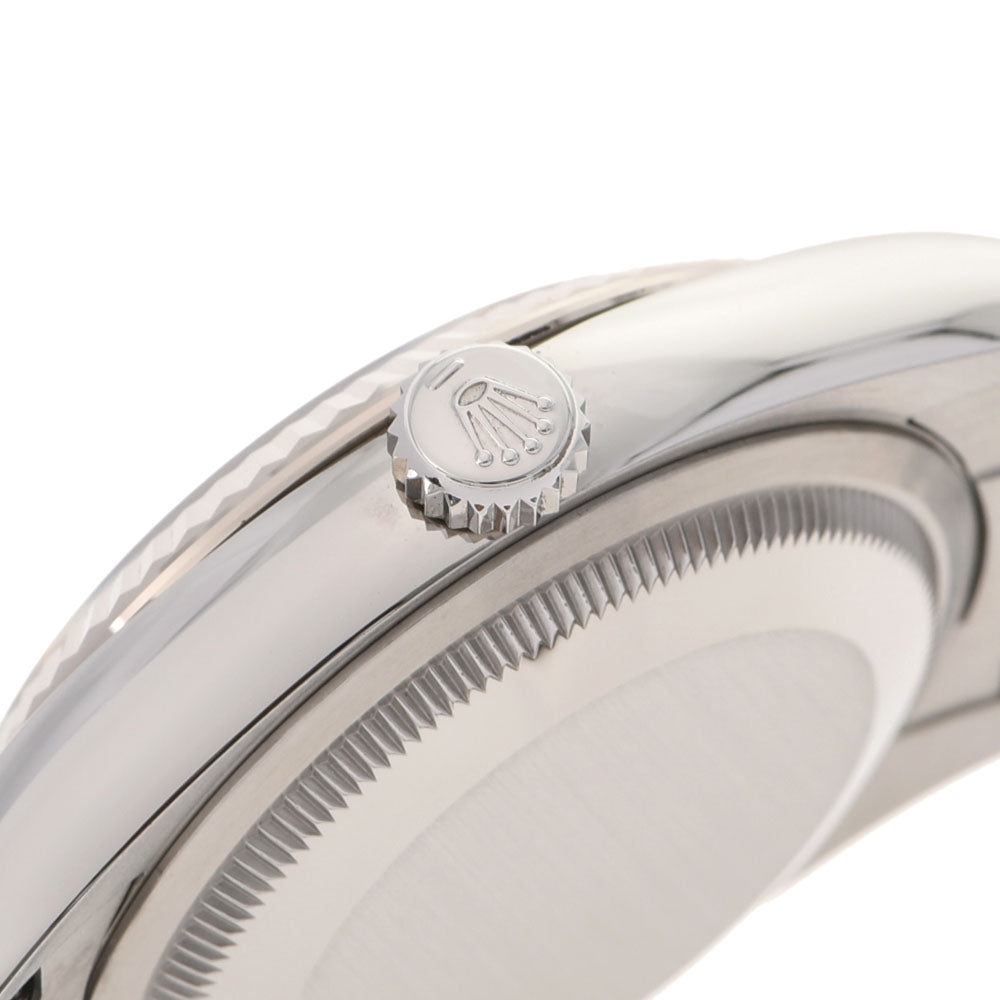 【送料無料】関税負担なし スイス製 高級 デイトジャスト 126234 メンズ SS/WG 腕時計 自動巻き 白文字盤 Aランク 正規新品未開封 銀蔵