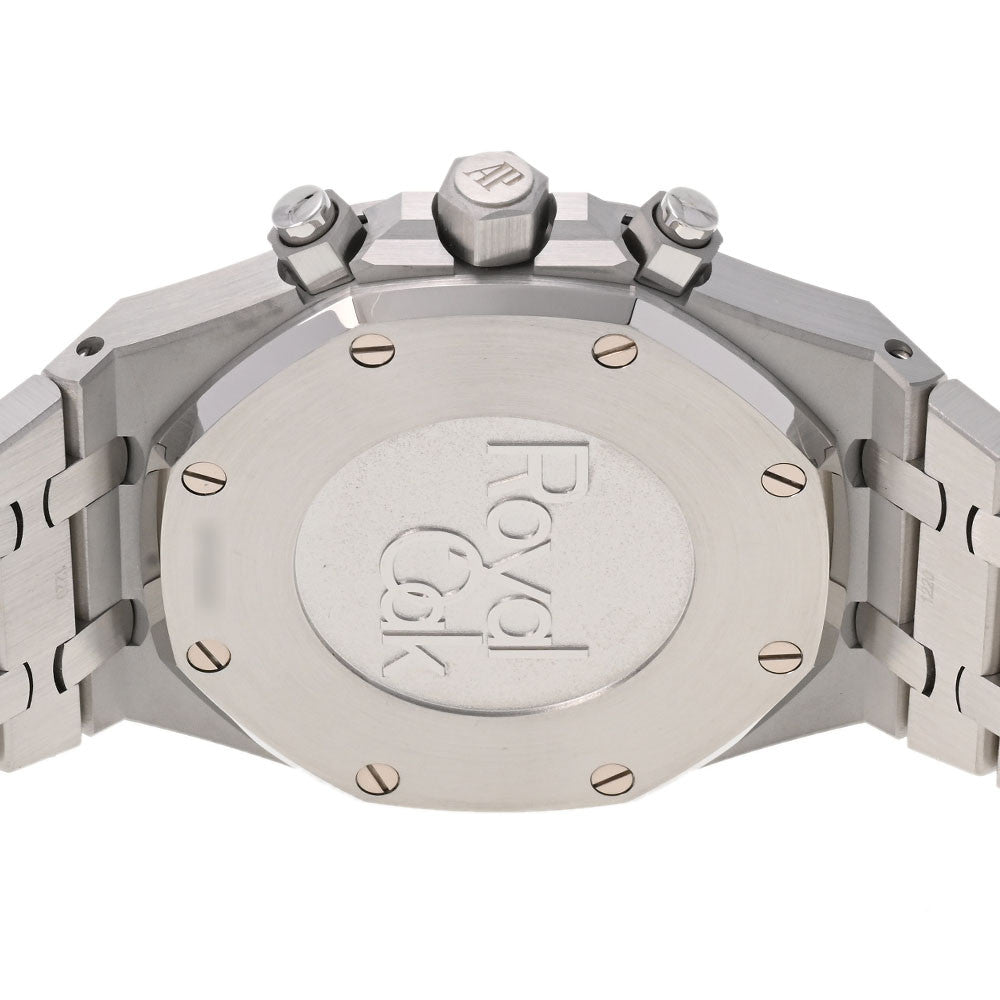 関税負担なし スイス製 高級 · クロノグラフ 26331ST.OO.1220ST.03 メンズ SS 腕時計 自動巻き シルバー/ブラック文字盤 Aランク 正規新品未開封 銀蔵