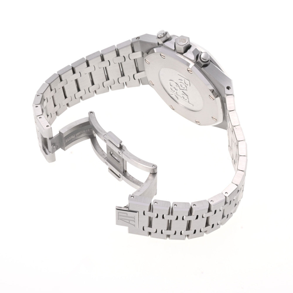 関税負担なし スイス製 高級 · クロノグラフ 26331ST.OO.1220ST.03 メンズ SS 腕時計 自動巻き シルバー/ブラック文字盤 Aランク 正規新品未開封 銀蔵