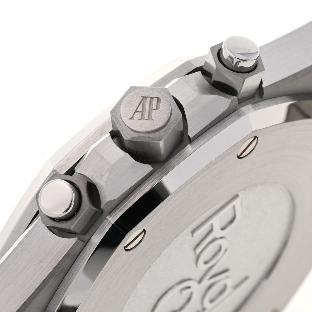 関税負担なし スイス製 高級 · クロノグラフ 26331ST.OO.1220ST.03 メンズ SS 腕時計 自動巻き シルバー/ブラック文字盤 Aランク 正規新品未開封 銀蔵